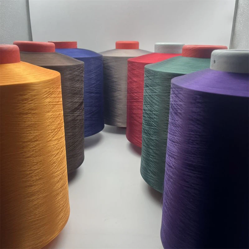 Coated Spandex Combed Cylinder Yarns